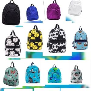 Small canvas backpacks